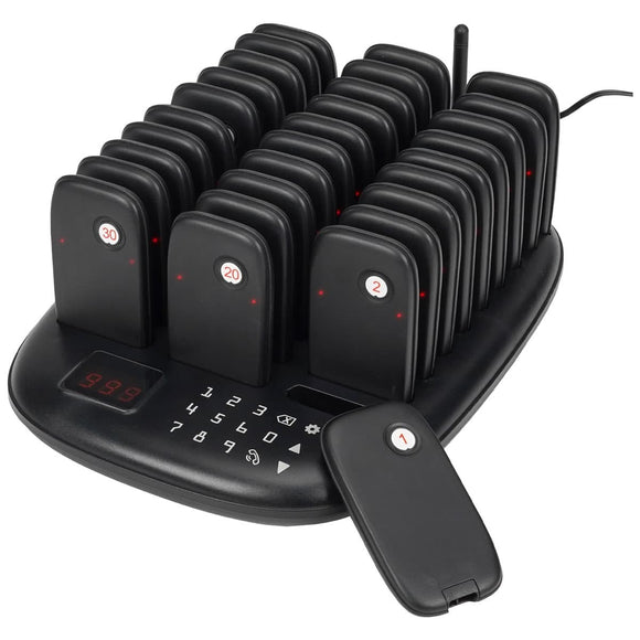 WPS175-30 Wireless Guest 30 Pager System Distance Up to 500M