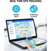 TracksolidPro real-time GPS fleet tracking on laptop and mobile for VL512 - Pagerme