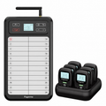 WCS037 KeyPad + WCS114 Staff Pager System NZ – Kitchen Waiters Call Set with Name Board