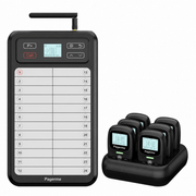 WCS037 KeyPad + WCS114 Staff Pager System NZ – Kitchen Waiters Call Set with Name Board - Pagerme