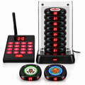 WPS161 Wireless Coaster Pager System Guest Buzzers with 500m Range