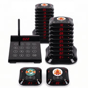 WPS164 Wireless Square Pager System Guest Buzzers, 800m Long Range