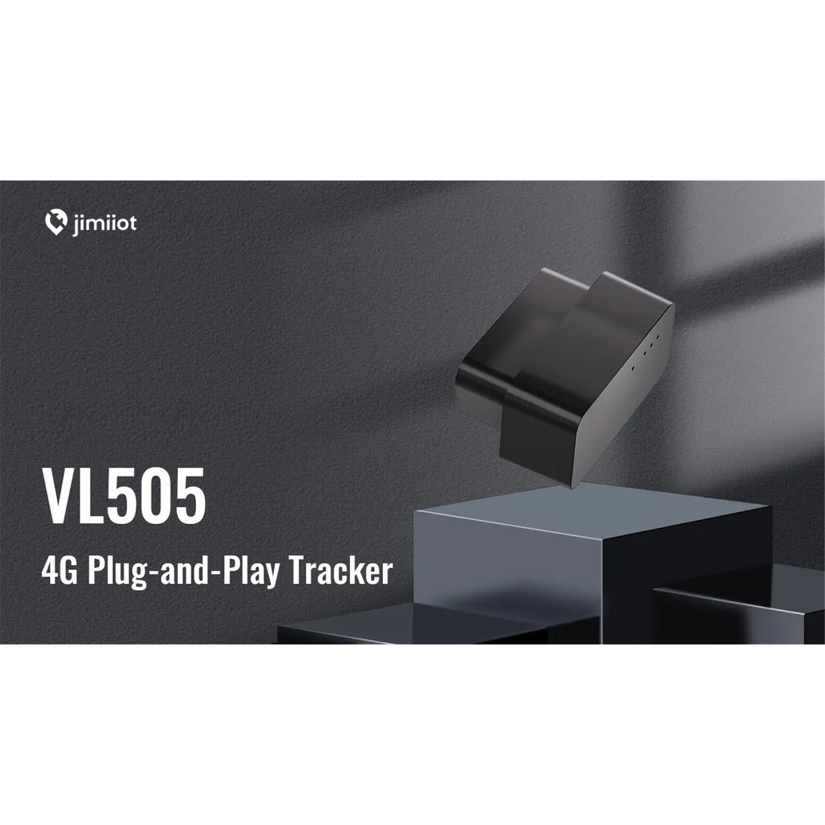 JimiLab VL505 OBD II GPS tracker with TracksolidPro web and app tracking - Pagerme