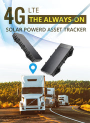 LL303 4G LTE always-on solar powered asset tracker for trucks and trailers