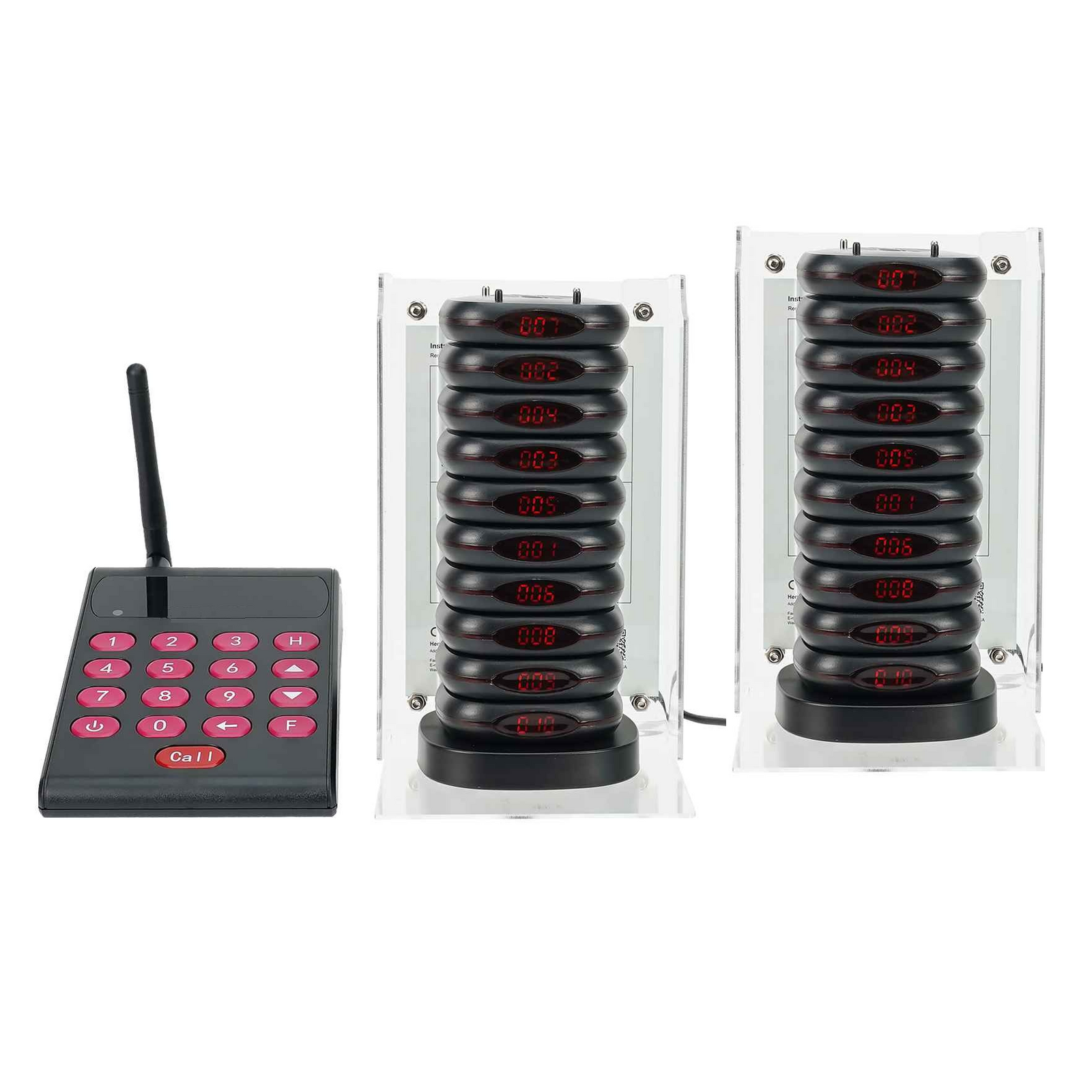 WPS161 pager set 20 buzzers - uniform square