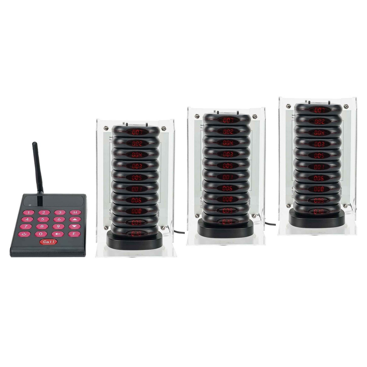 WPS161 pager set 30 buzzers - uniform square
