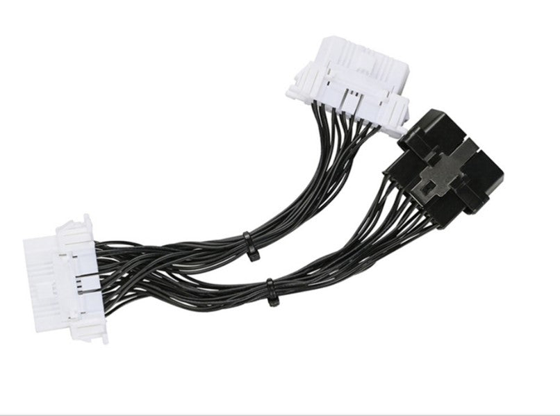 2-way OBD II Y-splitter cable to hide the VL505 GPS tracker behind the dashboard - Pagerme