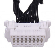 OBD II Y-splitter 1 male to 2 female cable for hidden GPS tracker installation - Pagerme