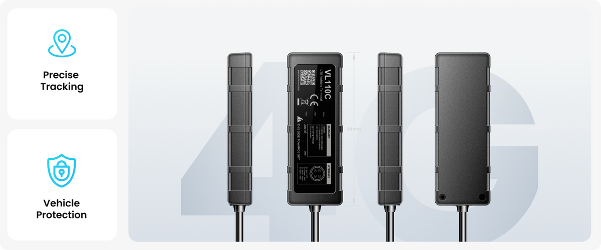 VL110C precise tracking, theft prevention, instant alerts and remote fuel/power cut-off