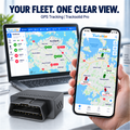 $8/Month/Device for SIM Card & Web APP Tracking: JimiLab VL512 4G OBD II GPS Tracker | No Hidden Fees