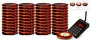 WPS203 Wireless Coaster Pager System Long Range 1000m Guest Pagers - Pagerme
