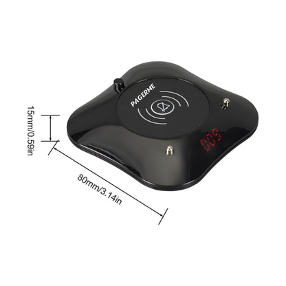 WPS164 Wireless Square Pager System Guest Buzzers, 800m Long Range