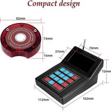 WPS165 Wireless Coaster Pager Paging System - Distance Up to 400m