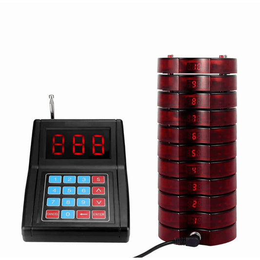 WPS165 wireless coaster pager system - uniform square