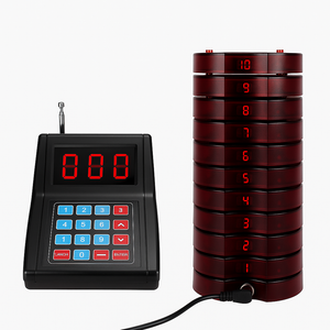 WPS165 Wireless Coaster Pager Paging System - Distance Up to 400m