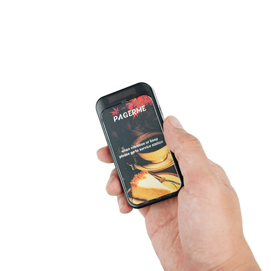 WPS177 Wall Mount Pager System Wireless Guest Paging Kit with 500m Range