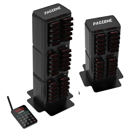 WPS177 Wall Mount Pager System Wireless Guest Paging Kit with 500m Range