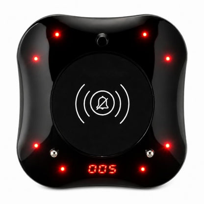 WPS164 Wireless Square Pager System Guest Buzzers, 800m Long Range