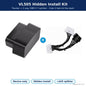 VL505 hidden install kit – GPS tracker with 2-way OBD II Y-splitter cable - Pagerme