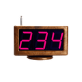 WCS881 LED Display Receiver NZ – Wall Mount Calling Numbers Wide Screen for Cafe Counters
