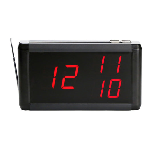 WCS699 LED Display Receiver NZ – Dual-Mode 2 or 4 Digit Calling Numbers Screen for Restaurants