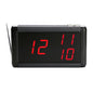WCS699 LED Display Receiver NZ – Dual-Mode 2 or 4 Digit Calling Numbers Screen for Restaurants - Pagerme
