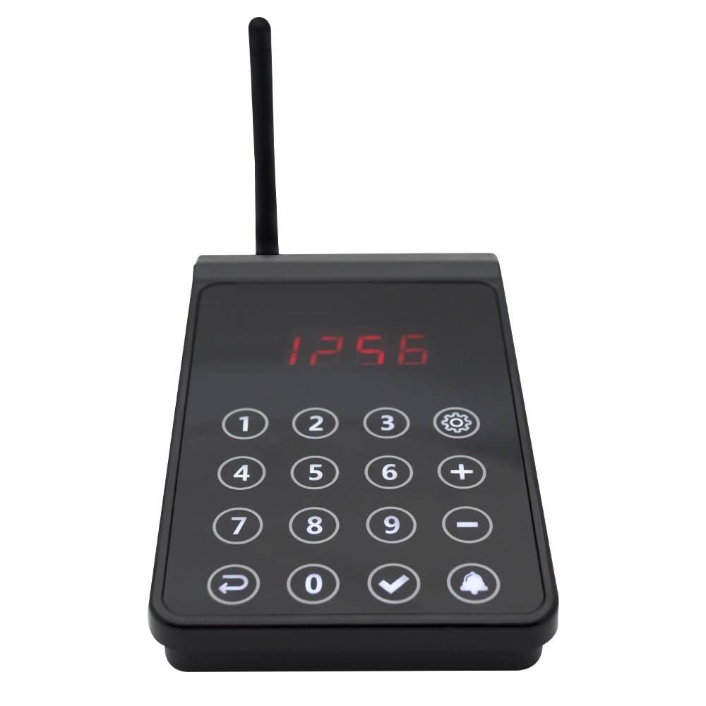 WPS203 Wireless Coaster Pager System Long Range 1000m Guest Pagers - Pagerme