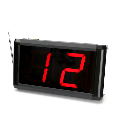 WCS99 LED Display Receiver NZ – Displays Calling Table Numbers to Staff in Big Red Digits