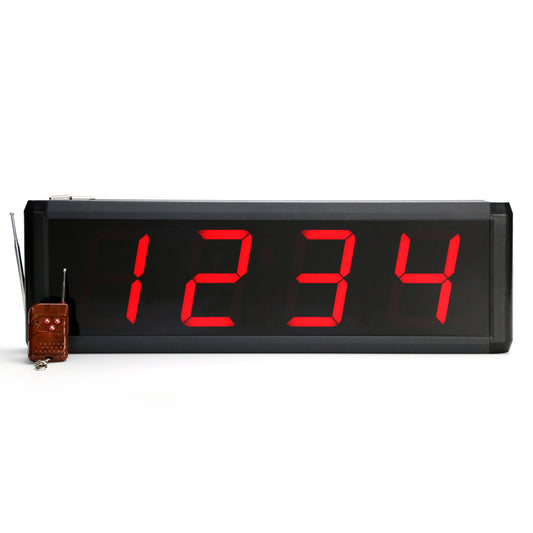 WCS02L Display Receiver NZ – Wireless Calling Numbers Screen for Venues with Clock Function